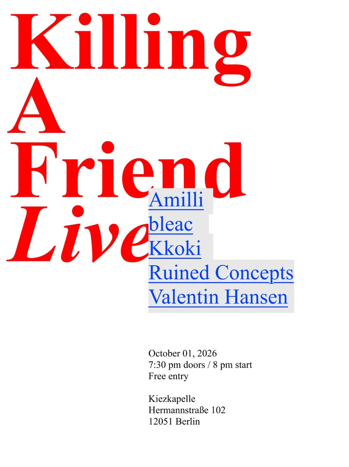 KAF Live
