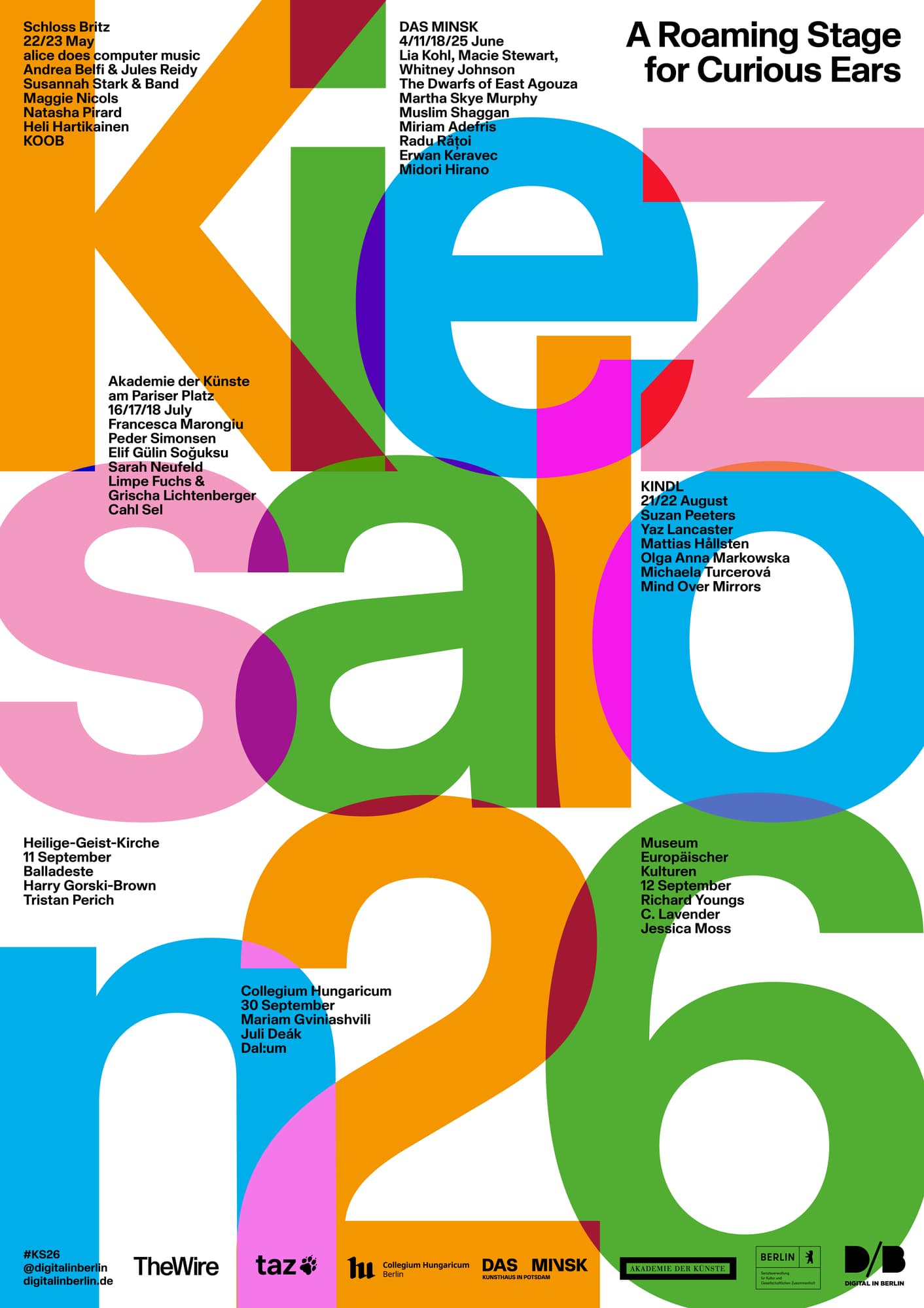 Kiezsalon with Dal:um, Mariam Gviniashvili and Juli Deák