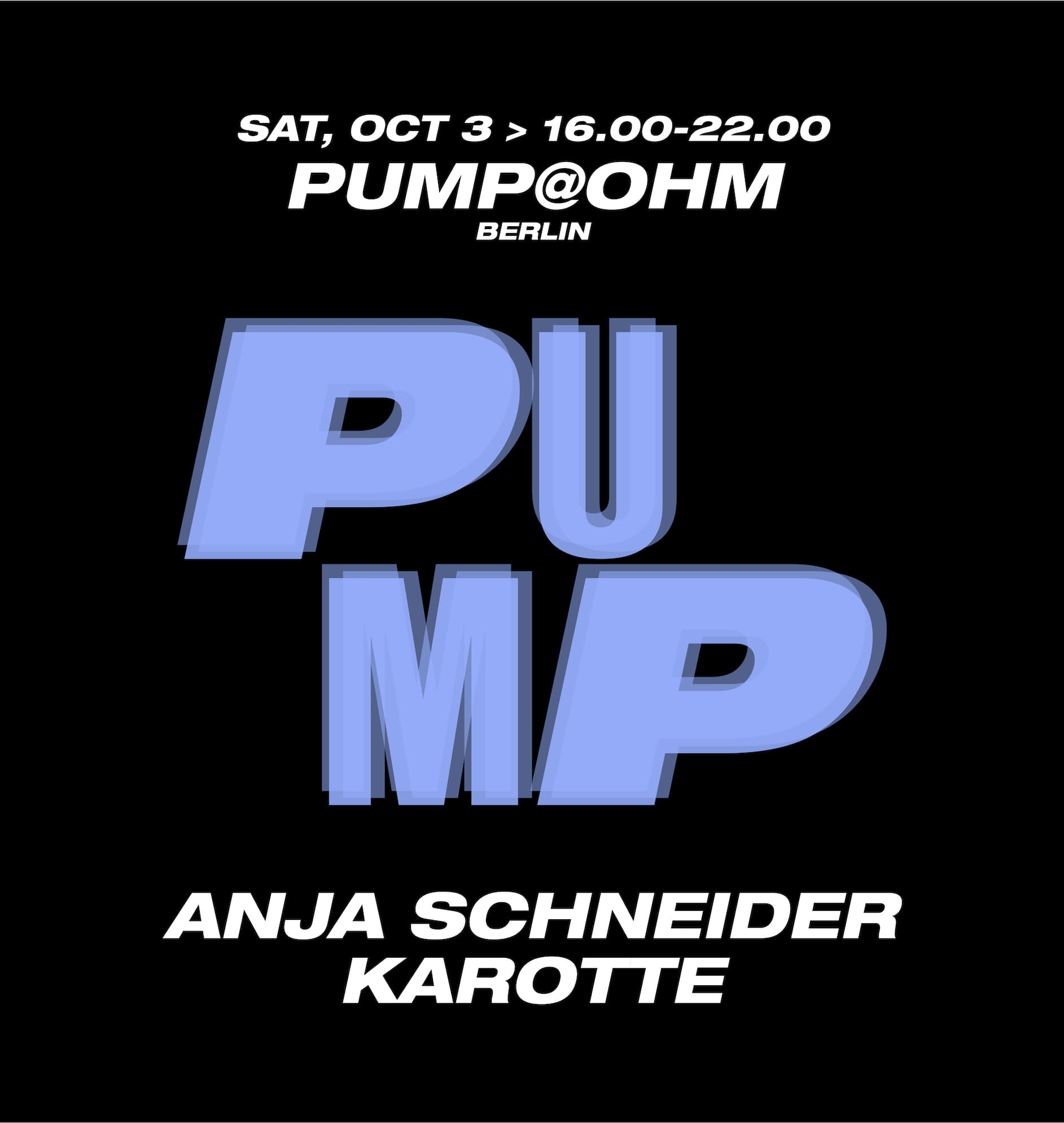 PuMp Berlin daytime hosted by Anja Schneider with Karotte