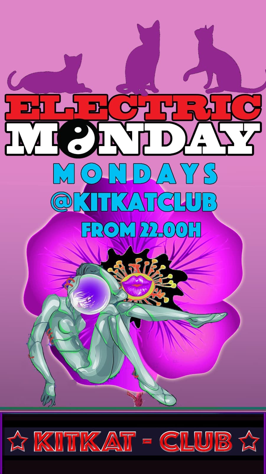 Electric Monday presents Faces of Monday @Kitkat