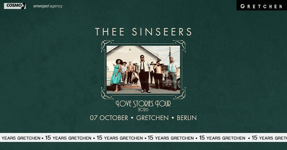 15 Years Gretchen: THEE SINSEERS *live