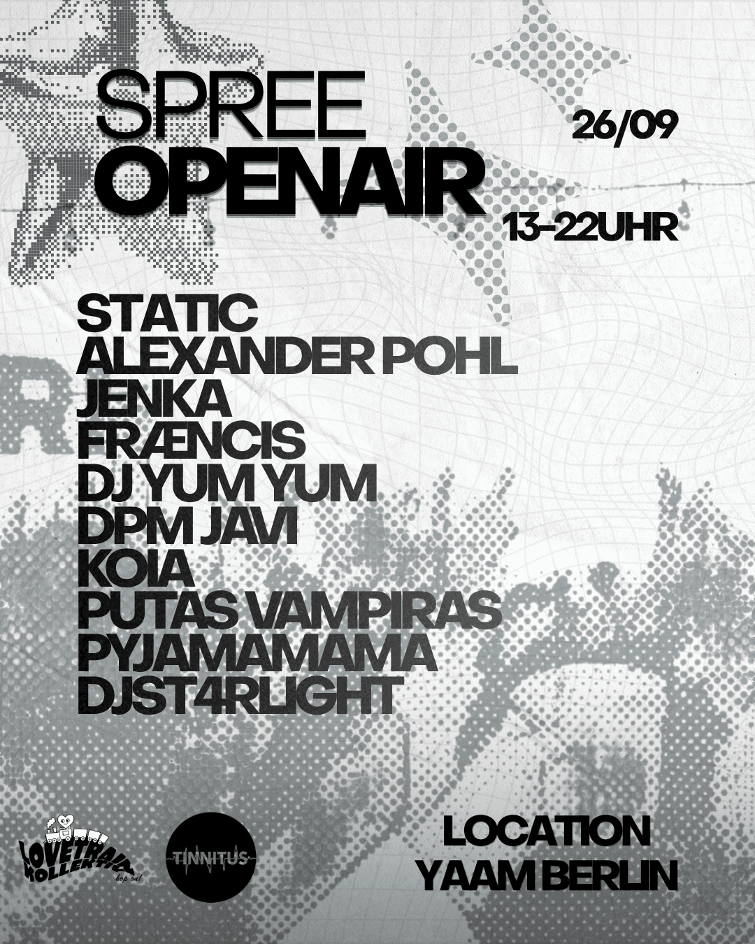 SPREE OPENAIR: LoveTrain x Tinnitus Berlin