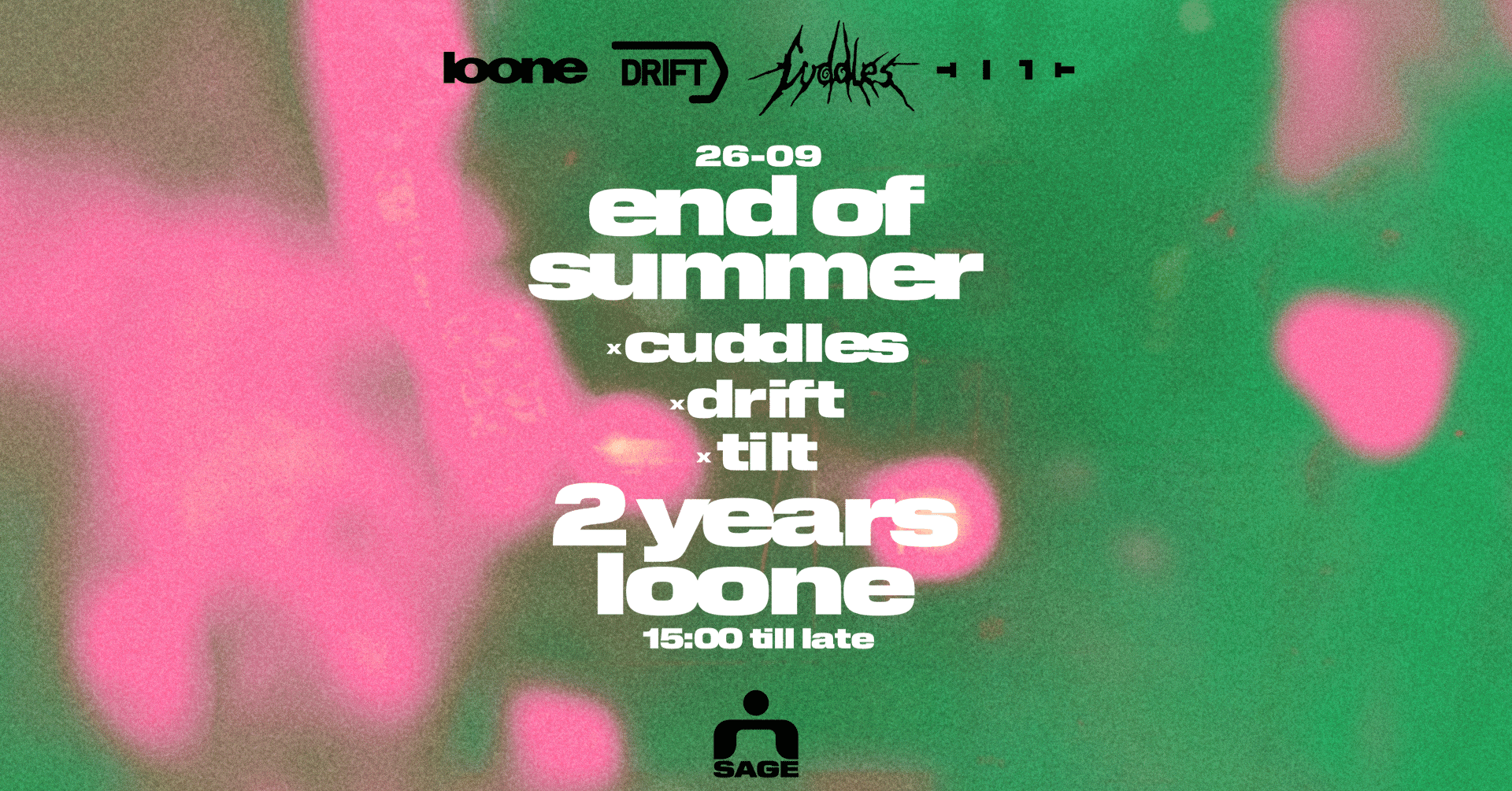 END OF SUMMER OPEN AIR x 2 YEARS LOONE x CUDDLES x DRIFT KYIV x TILT
