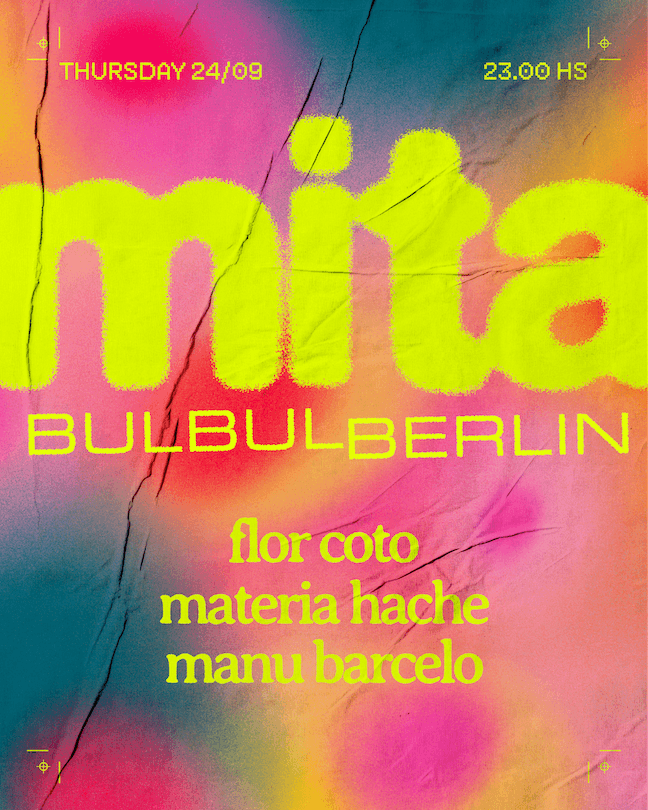 mita records showcase: Flor Coto, materia hache, Manu Barcelo
