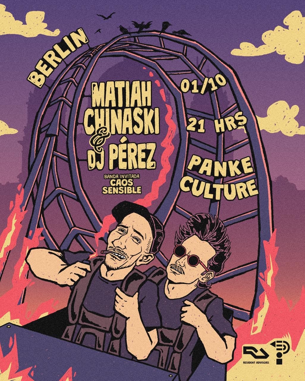 Matiah Chinasky & DJ Perez in Berlin