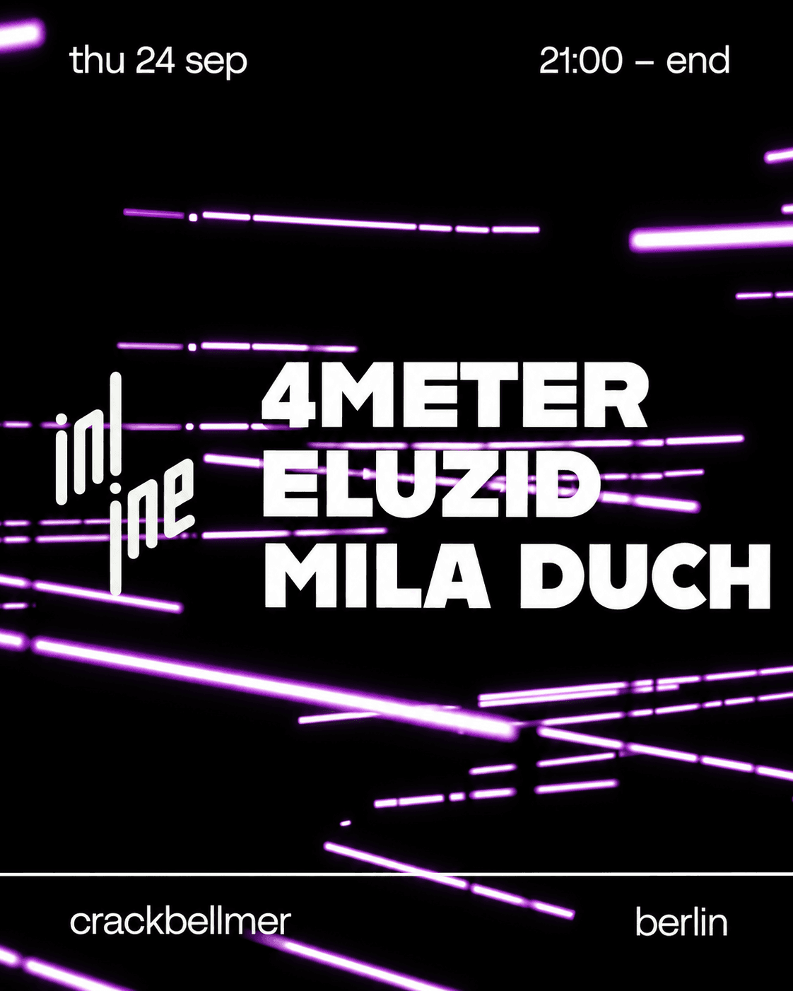 Inline with Mila Duch, 4meter & Eluzid