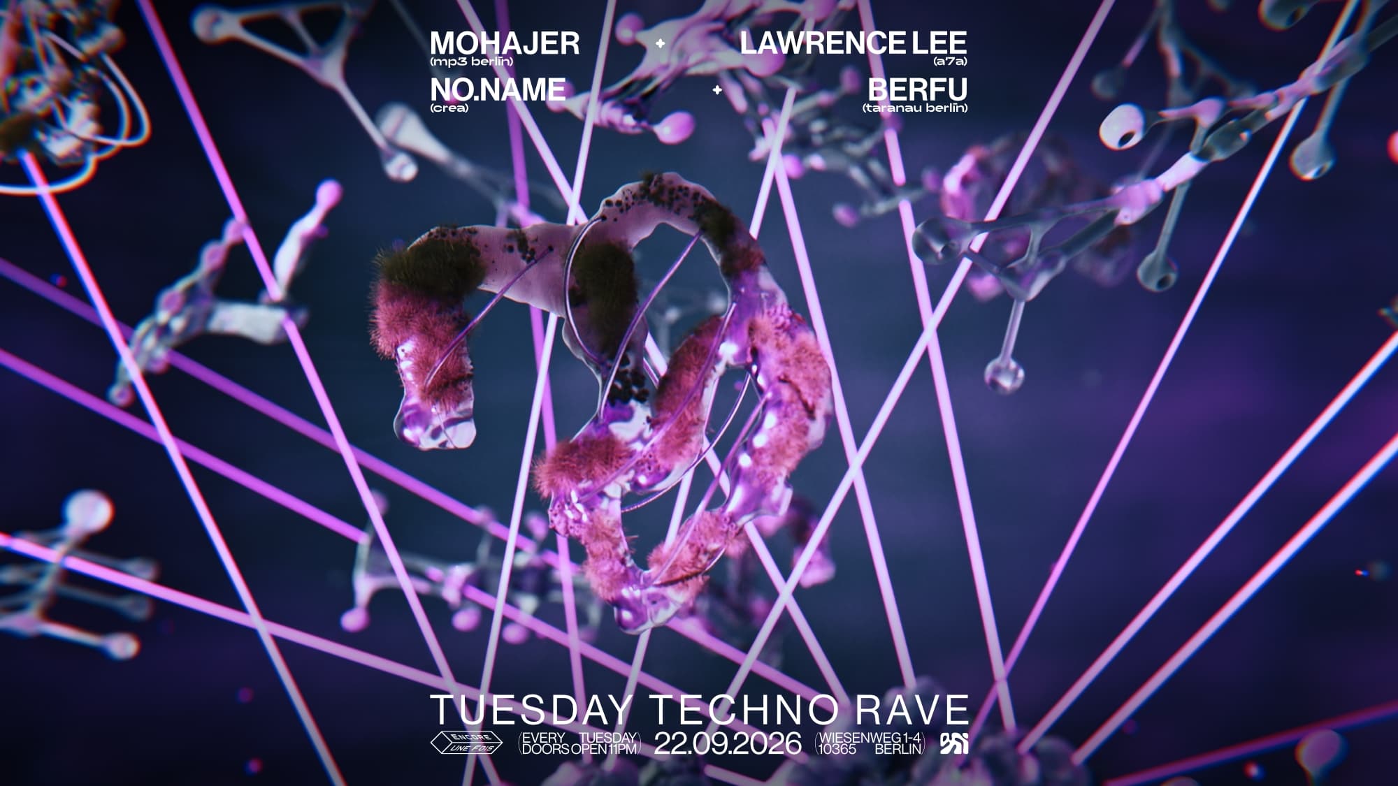 ✦encore.une.fois✦ / TUESDAY TECHNO RAVE