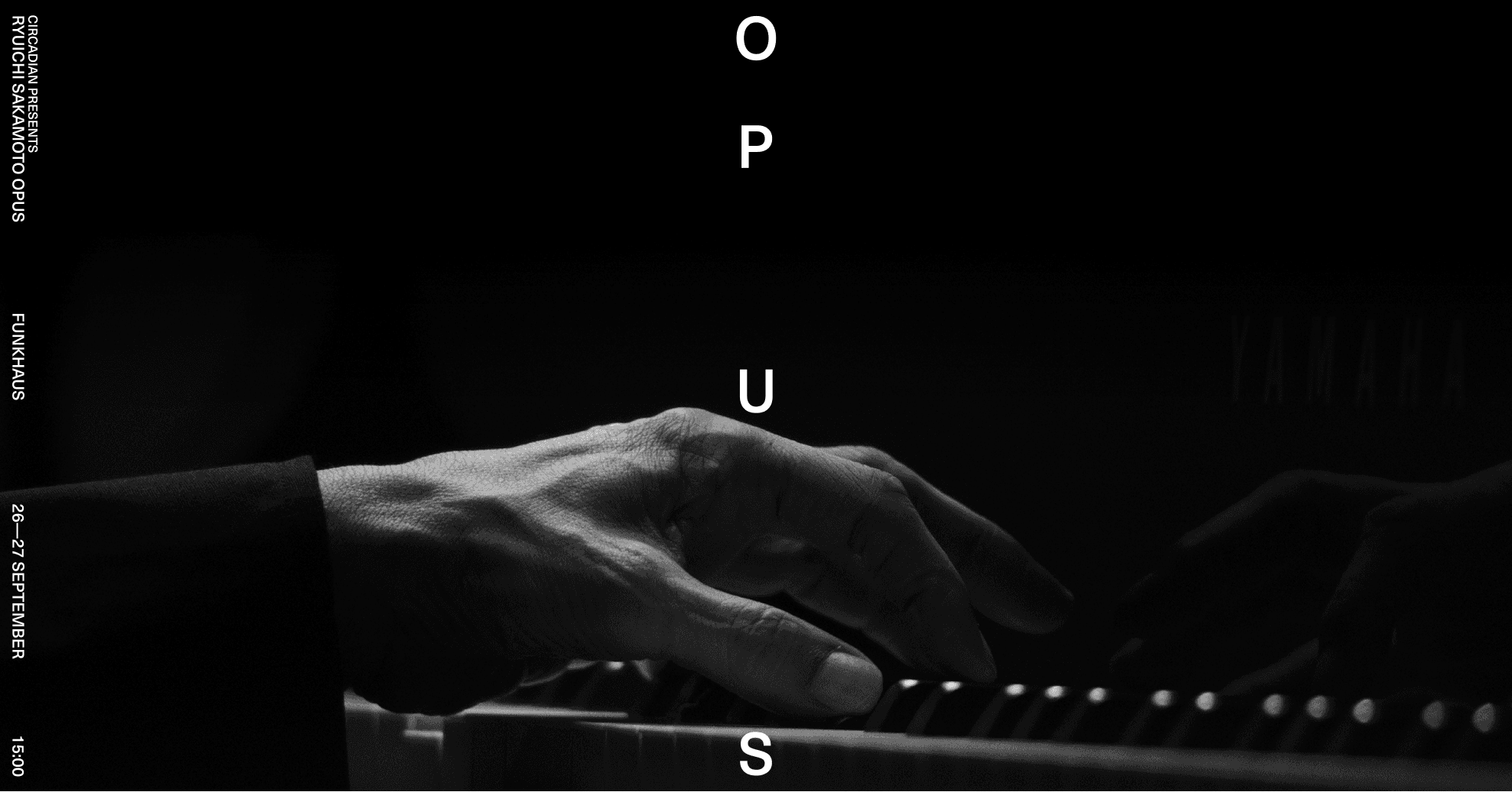 Ryuichi Sakamoto Opus (Audiophile Screening)