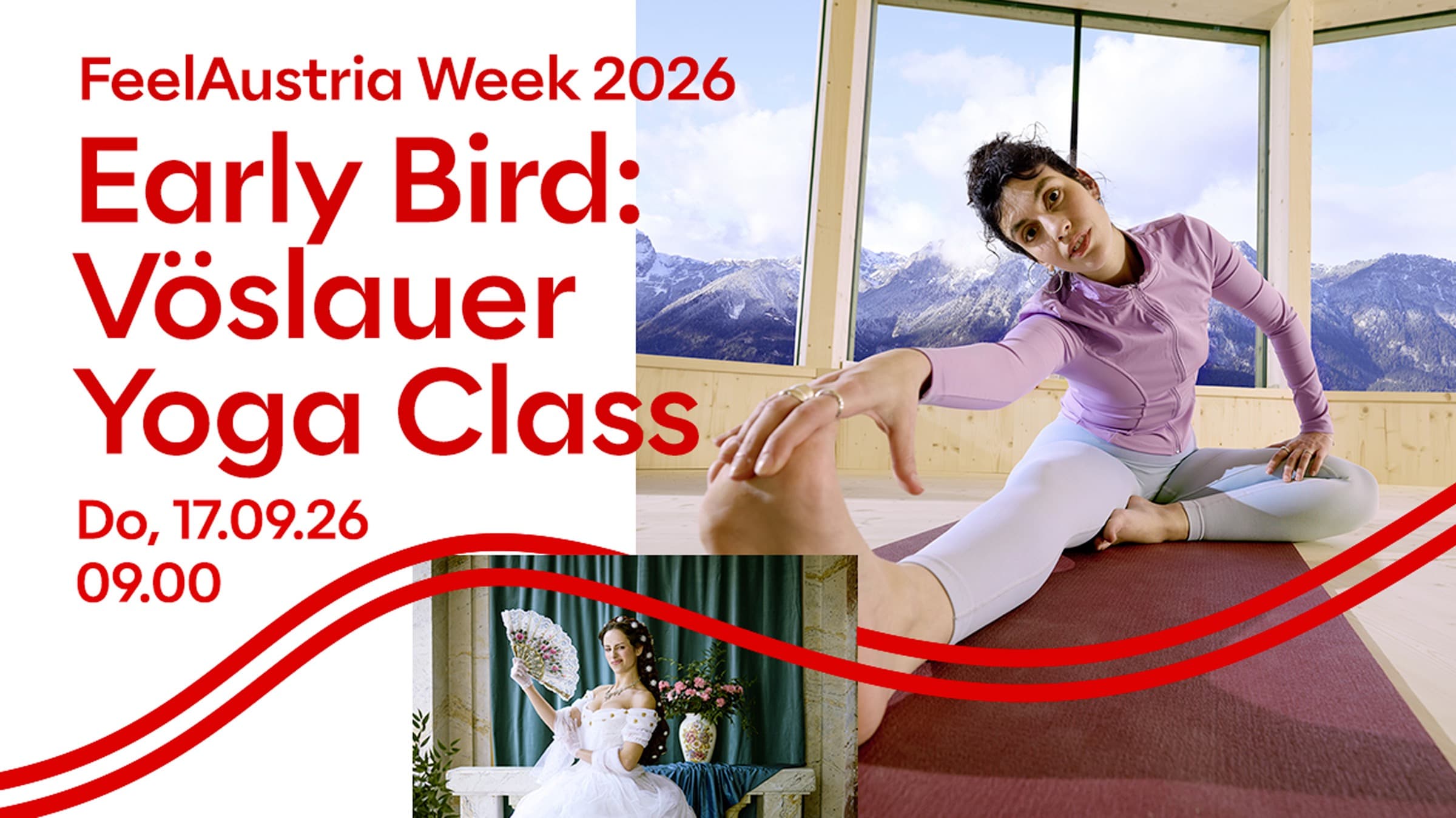 Early Bird: Vöslauer Yoga Class im FluxBau | FeelAustria Week 2026