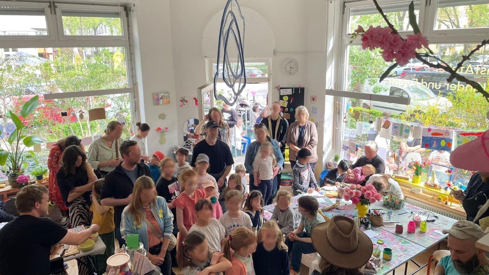 Offenes Kunstcafé für Familien