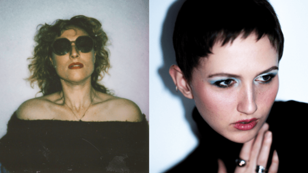 Kelly McMichael (songwriter/can) + Cevil (synthie/dk)