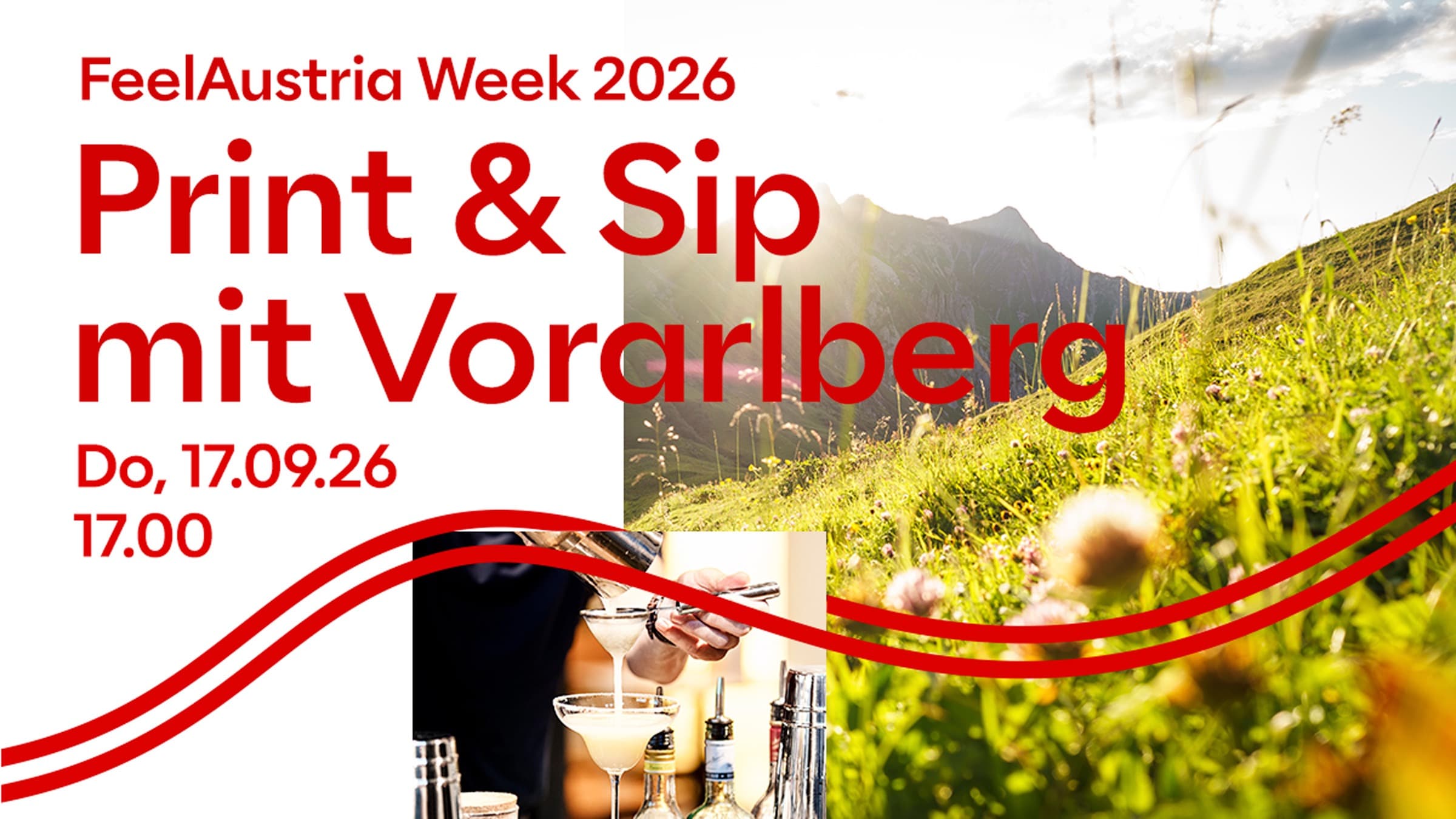 Print & Sip: DIY-Siebdruck-Workshop und Drinks aus Vorarlberg – FeelAustria Week 2026