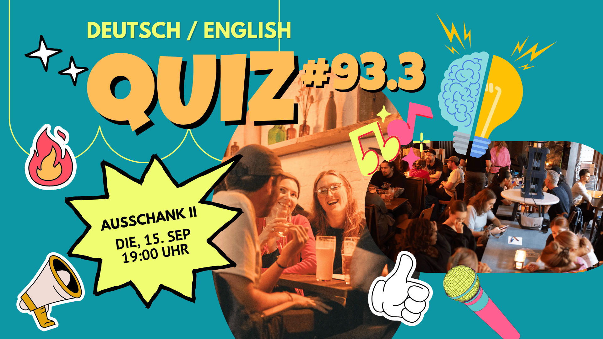 Quiz #93-3 @ Ausschank II - Straßenbräu Kreuzberg - DEU/ENG