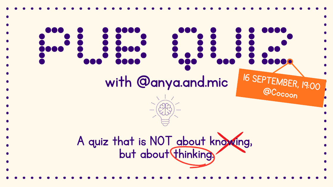 Pub Quiz with anya.and.mic
