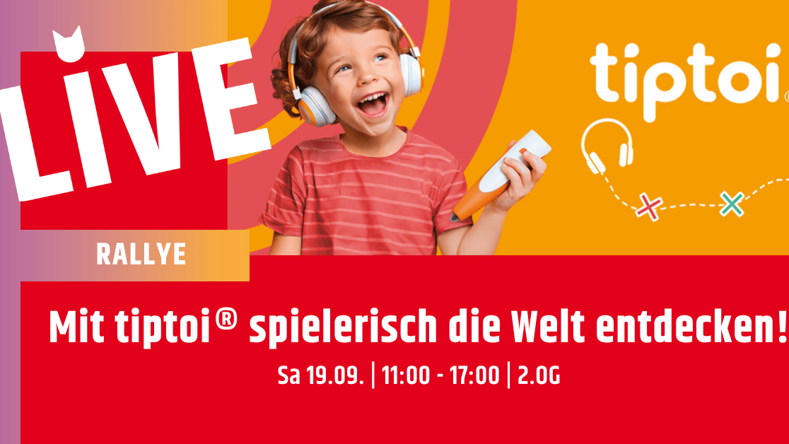 Mit tiptoi® spielerisch die Welt entdecken!